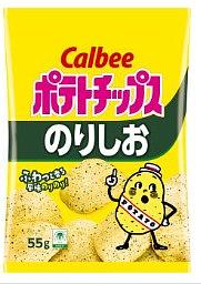 Calbee Potato Chips Seaweed Salt (Japanese) (EXP 5/31/26)