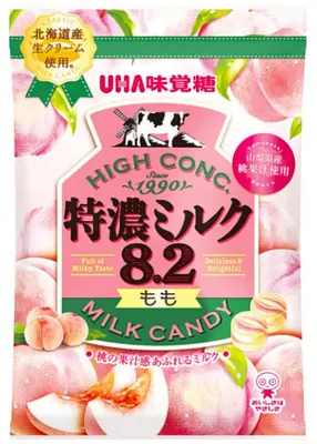 味覚糖 特濃ミルク8.2 もも