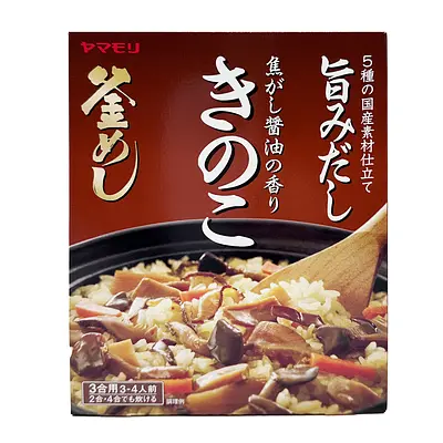 ヤマモリ 釜めし 焦がし醤油の香りきのこ