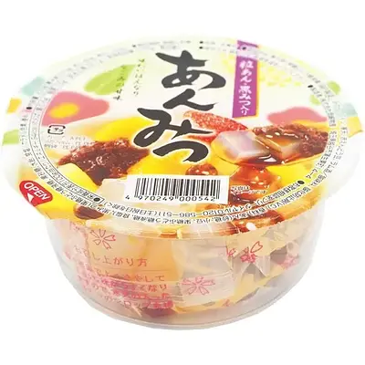 岡崎物産 あんみつ あんこ黒みつ入 - Image 2