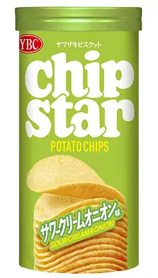 YBC Chip Star のりしお サワークリームオニオン 80個 YBC チップスターS サワークリームオニオン味 | ニジヤマーケット