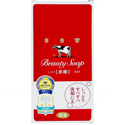 牛乳石鹸 カウブランド 赤箱 3入 | Nijiya Market