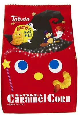 Tohato Caramel Corn Halloween