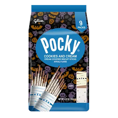 Glico Pocky Halloween Cookies & Cream