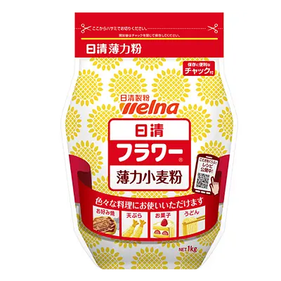 日清フーズ 薄力粉 フラワー (1KG)