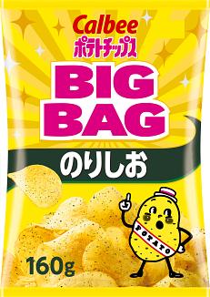 Calbee Potato Chips Big Bag Seaweed Salt