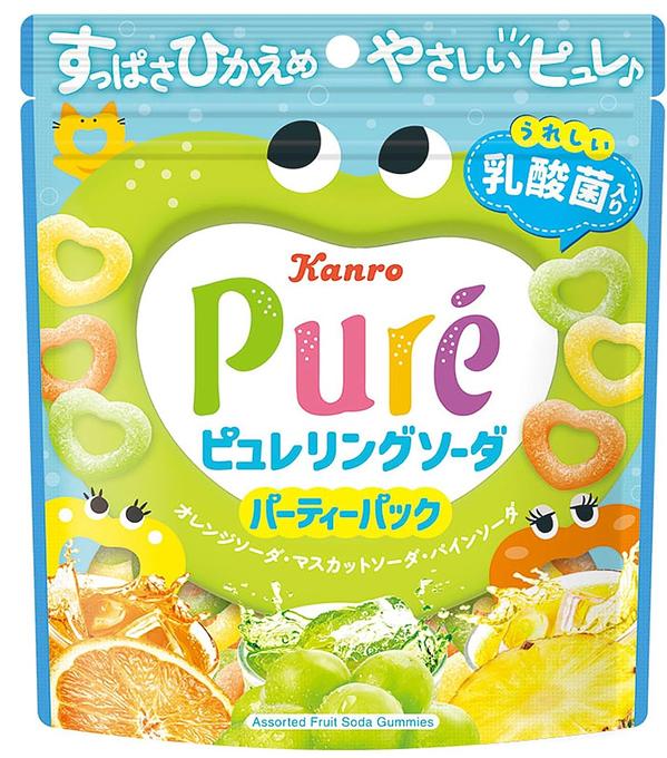 Kanro Pure Gummy Rng Soda Party Pack