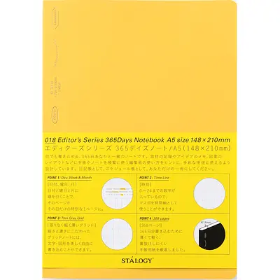 Stalogy 365 Days Notebook, A5 - Image 9