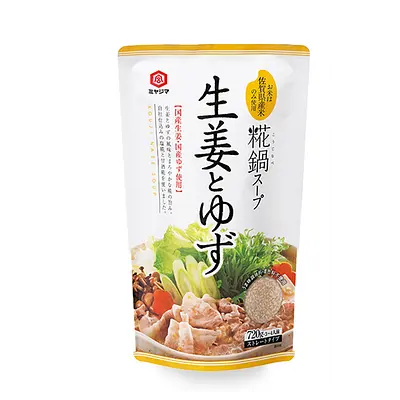 Miyajima Shoyu Nabe Soup Kouji Ginger & Yuzu