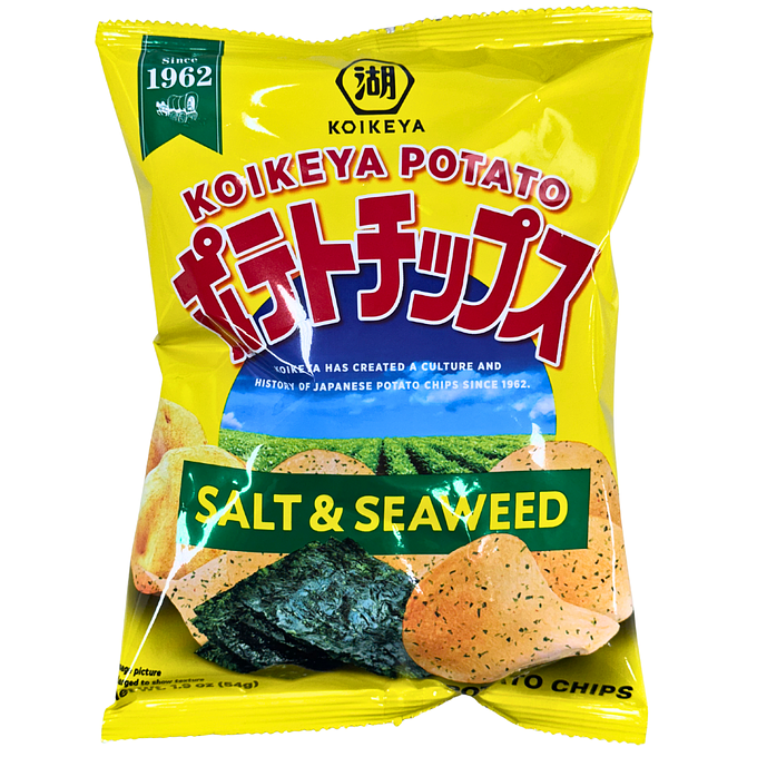 Koikeya (US) Potato Chips Salt & Seaweed