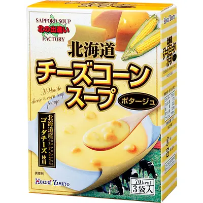 Hokkai Yamato Hokkaido Cheese Corn Soup Potage 3pcs