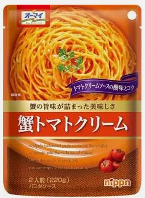 ニップン オーマイ 蟹トマトクリーム
