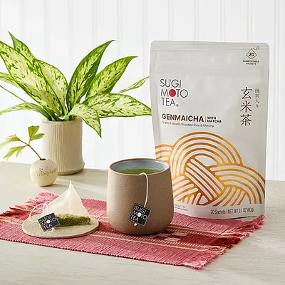 Sugimoto USA Tea Bag Genmaicha 20p - Image 3