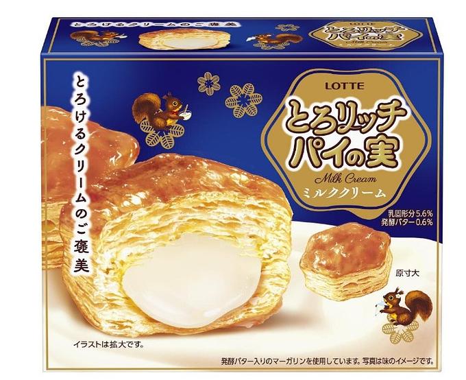ロッテ パイの実 とろリッチミルククリーム