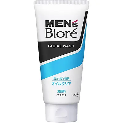 Kao Biore Men's Deep Clear Oil Face Wash