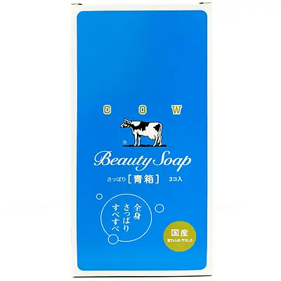 Gyunyu Sekken Cow Brand Blue Box 3Pcs