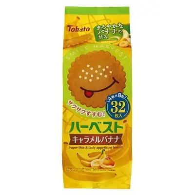 Tohato Harvest Caremel Banana