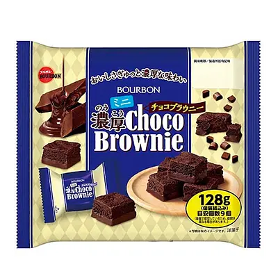 Bourbon Mini Brownie Choco Family Size