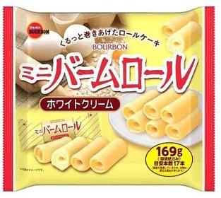 Bourbon Mini Baum Roll White Cream Family Size (Exp 7/31/26)