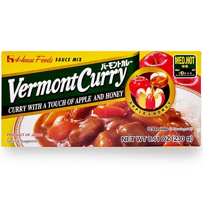 House Vermont Curry Medium Hot Large