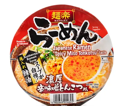 ひかり味噌 麺楽らーめん 辛味噌豚骨風