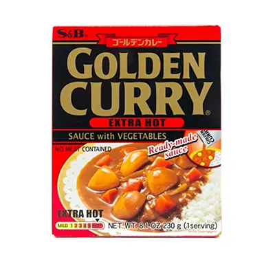 S&B Golden Vegetable Curry Extra Hot
