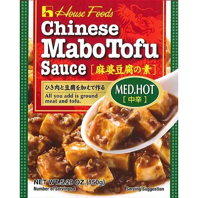 House Mabo Tofu Sauce Mix Medium Hot