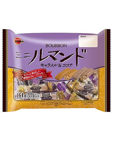 Bourbon Mini Lumonde Caramel & Cocoa Family Size