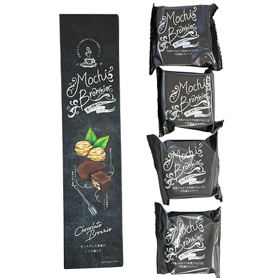 羽二重餅ブラウニー4個入り - Image 2