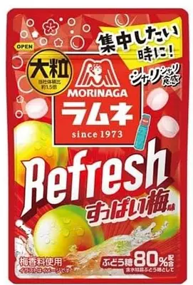 Morinaga Ootsubu Ramune Refresh Sour Ume