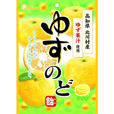 ライオン菓子 ゆずのど飴