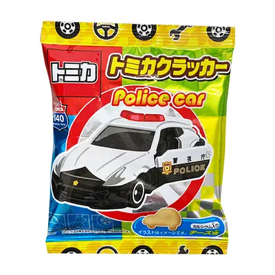 三ツ矢製菓 トミカクラッカー (4連) - Image 2