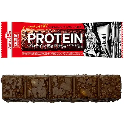 Asahi Food & Health Care 1pon Manzoku Bar Cereal Choco - Image 2