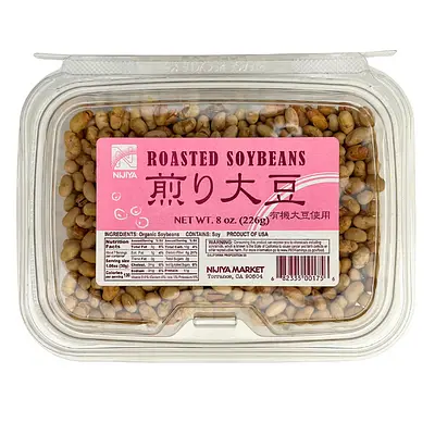ニジヤ 煎り大豆（有機大豆使用）