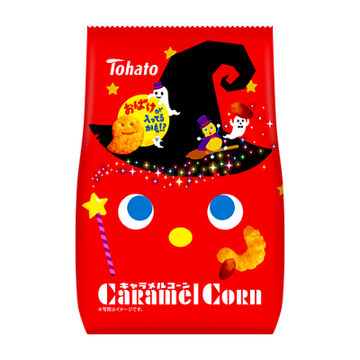 Tohato Caramel Corn Halloween