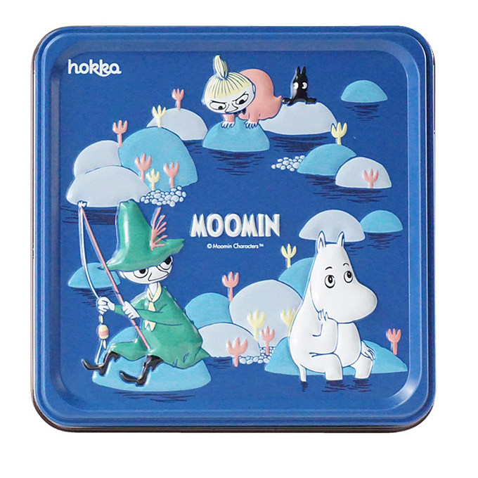 北陸製菓 ムーミンビスケット缶 ミルク