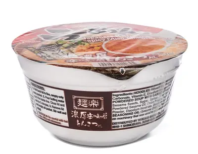 ひかり味噌 麺楽らーめん 辛味噌豚骨風 - Image 2