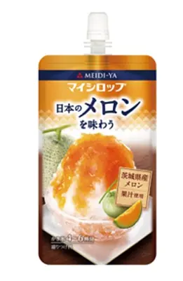 明治屋 マイシロップ 日本のメロン味わう