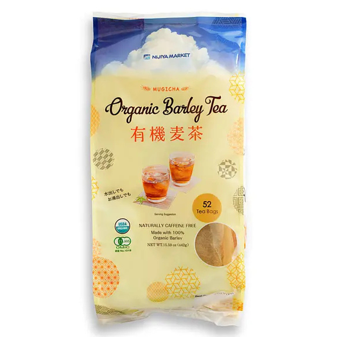 Nijiya Organic Mugicha Barley Tea 52P