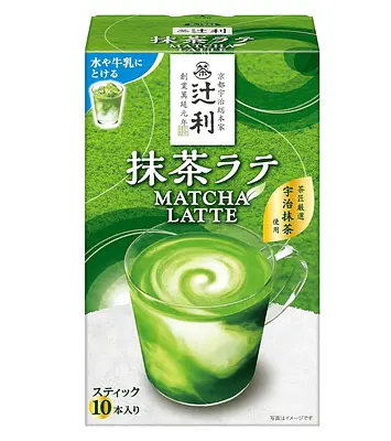 片岡物産 辻利 抹茶ラテ 10本入り