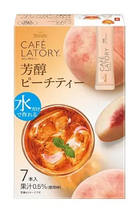AGF Blendy Cafelatory Peach Tea