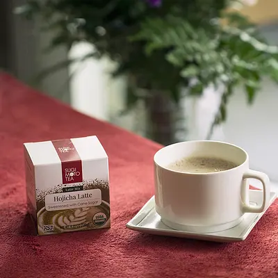 スギモトUSA 有機ほうじ茶ラテ - Image 2