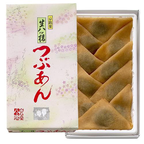 白心堂 つぶあん八つ橋 １０個入り