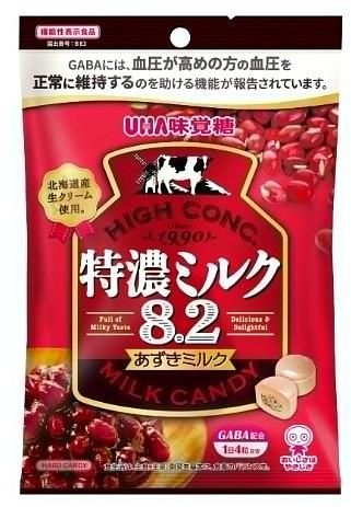 味覚糖 特濃ミルク8.2 あずきミルク