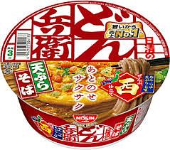 Nissin Shokuhin Donbei Tempura soba