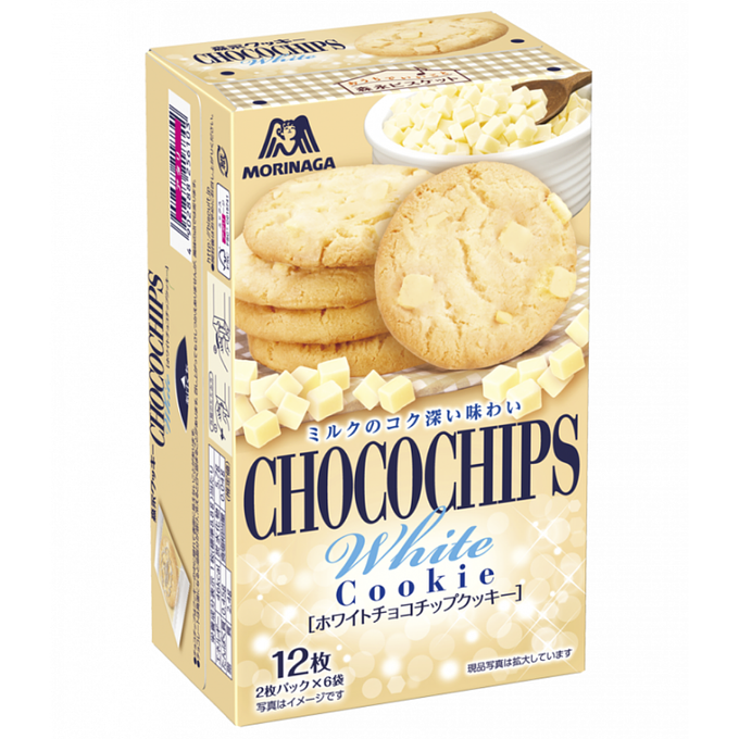 Morinaga Cookie Choco Chips White