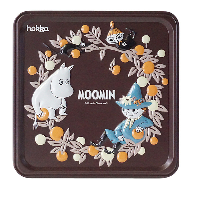 北陸製菓 ムーミンビスケット缶 ココア