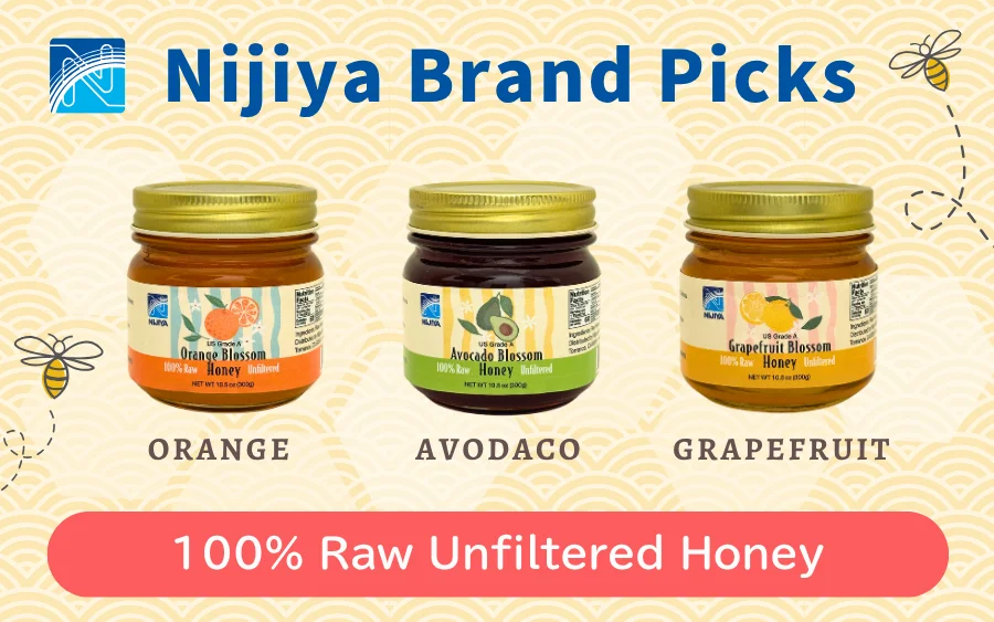 Nijiya 100% Raw Unfiltered Honey