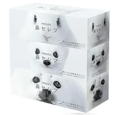 Nepia Hana Celeb Box Tissues 3Pcs - Image 2