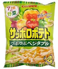 Calbee Sapporo Potato Tsubutsubu Vegetable (Exp 11/30/26)